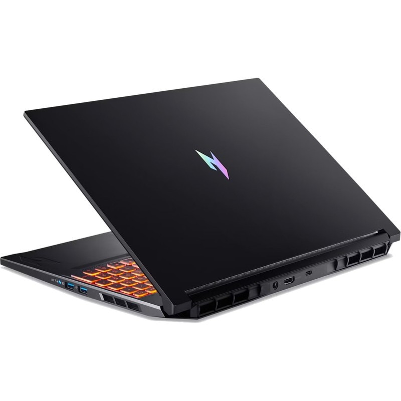 Laptop Acer Gaming 16'' Nitro V16 AI ANV16-61, WQXGA IPS 180Hz, Procesor AMD Ryzen™ AI 9 365 (24M Cache, up to 5.0 GHz), 32GB DDR5, 2x 1TB SSD, GeForce RTX 5070 8GB, No OS, Obsidian Black