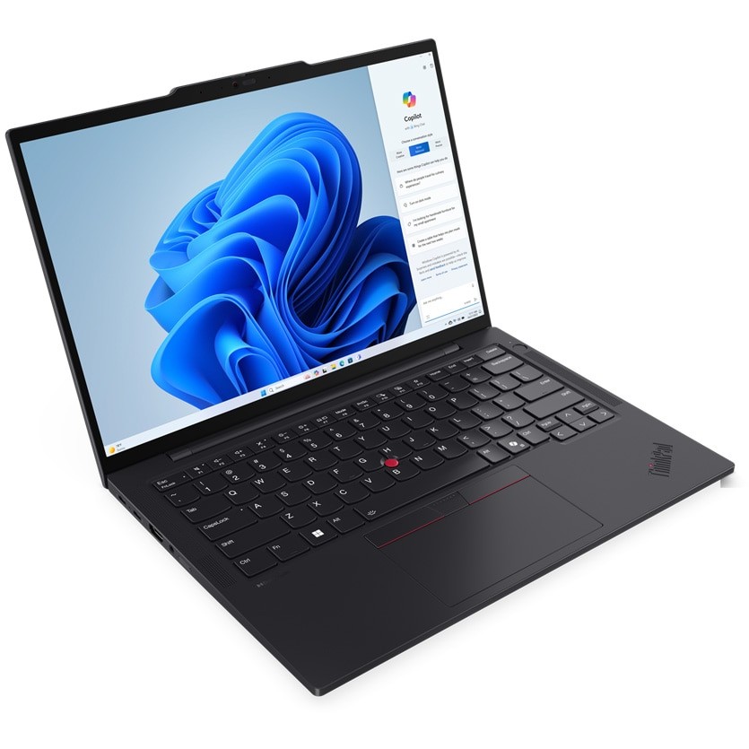 Laptop Lenovo ThinkPad T14s Gen 5 cu procesor Intel® Core™ Ultra 7 155U pana la 4.8GHz, 14" WUXGA, IPS, 16GB LPDDR5x RAM, 512GB SSD, Intel® Graphics, Windows® 11 Pro, Black, 3-year, Courier or Carry-in