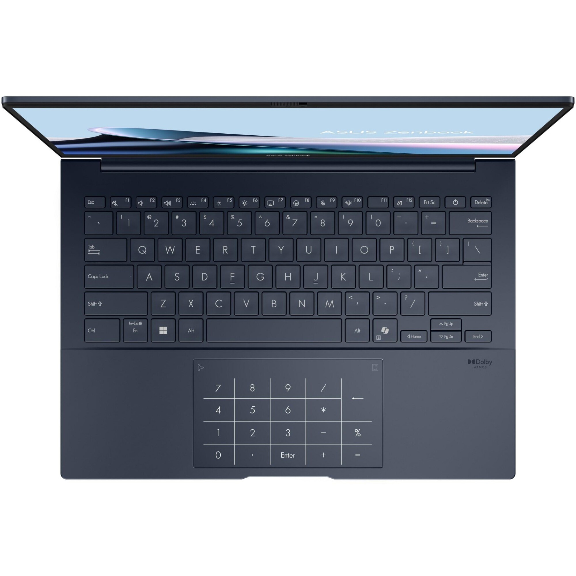 Laptop ASUS Zenbook 14 UX3405CA cu procesor Intel® Core™ Ultra 9 285H pana la 5.4GHz, 14'', 3K, OLED, Touch, 120Hz, 32GB LPDDR5X, 1TB SSD, Intel® Arc™ Graphics, Windows 11 Pro, Ponder Blue