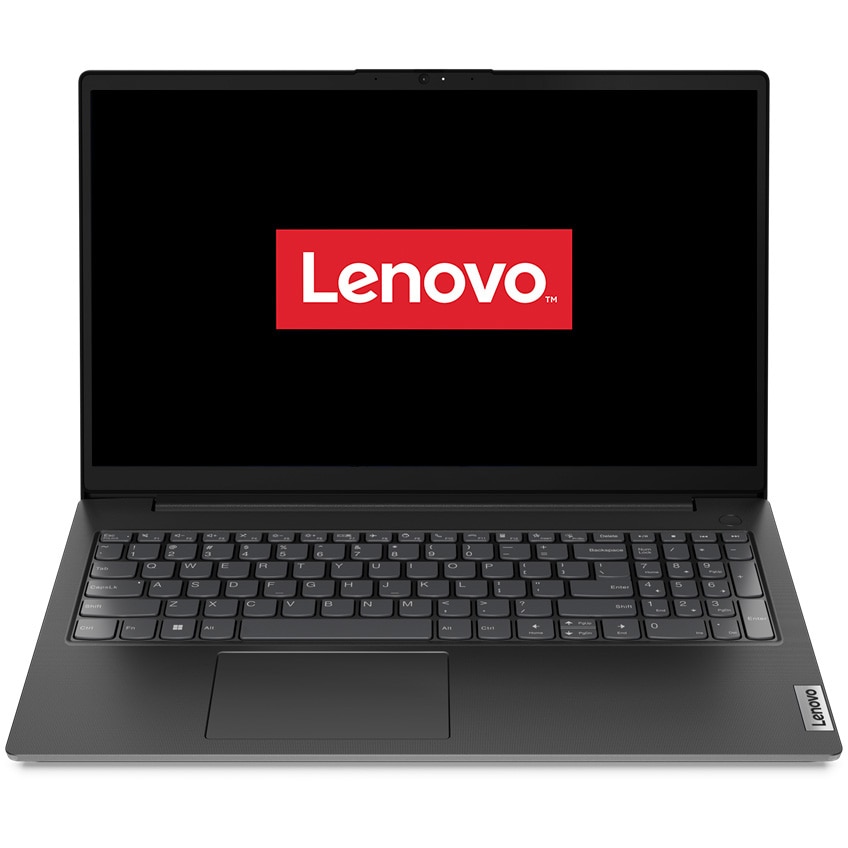 Laptop Lenovo V15 G3 IAP cu procesor Intel® Core™ i7-1255U pana la 4.70 GHz, 15.6", Full HD, 16GB DDR4, 512GB SSD, Intel® Iris® Xe Graphics, No OS, Business Black