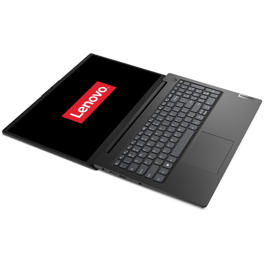 Laptop Lenovo V15 G3 IAP cu procesor Intel® Core™ i7-1255U pana la 4.70 GHz, 15.6", Full HD, 16GB DDR4, 512GB SSD, Intel® Iris® Xe Graphics, No OS, Business Black