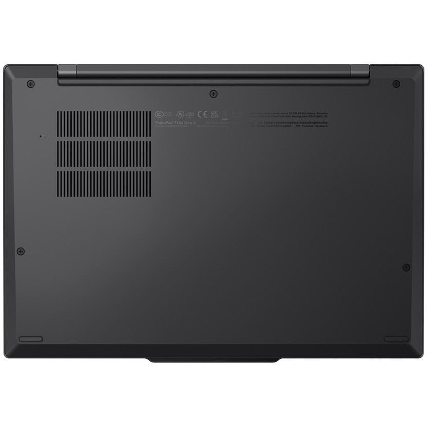 Laptop Lenovo ThinkPad T14s Gen 5 cu procesor Intel® Core™ Ultra 7 155U pana la 4.8 GHz, 14", WUXGA, IPS, 16GB LPDDR5x, 512GB SSD, Intel® Graphics, Windows 11 Pro, Black, 3Y Premier Support