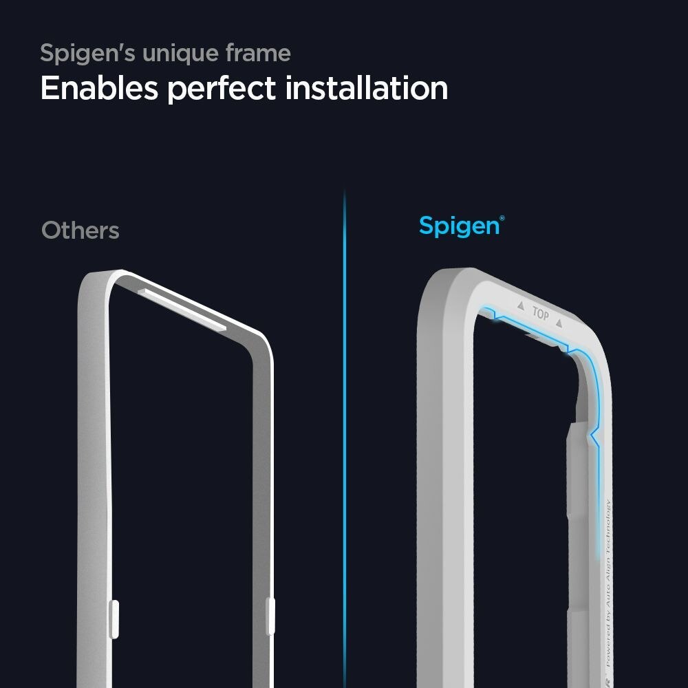 Folie sticla cu sistem de montare Case friendly Spigen ALM Glass FC compatibila cu Samsung Galaxy A52 4G/5G si Galaxy A52s 5G Black