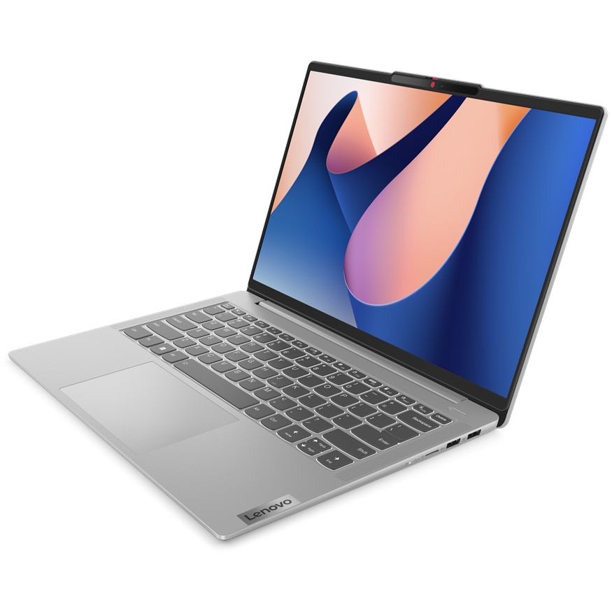 Laptop Lenovo IdeaPad Slim 5 14IAH8 cu procesor Intel® Core™ i5-12450H pana la 4.4 GHz, 14", WUXGA, IPS, 8GB LPDDR5 RAM, 512GB SSD, Intel® UHD Graphics, No OS, Cloud Grey