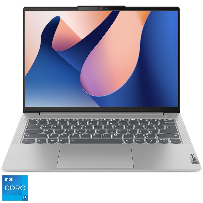 Laptop Lenovo IdeaPad Slim 5 14IAH8 cu procesor Intel® Core™ i5-12450H pana la 4.4 GHz, 14", WUXGA, IPS, 8GB LPDDR5 RAM, 512GB SSD, Intel® UHD Graphics, No OS, Cloud Grey