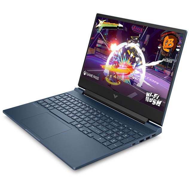 Laptop Gaming HP VICTUS 15-fb3045nn cu procesor AMD Ryzen™ 5-8645HS pana la 5.0GHz, 15.6", Full HD, 16GB DDR5 RAM, 1TB SSD, NVIDIA® GeForce RTX™ 4050 6GB GDDR6, Free DOS, Performance Blue