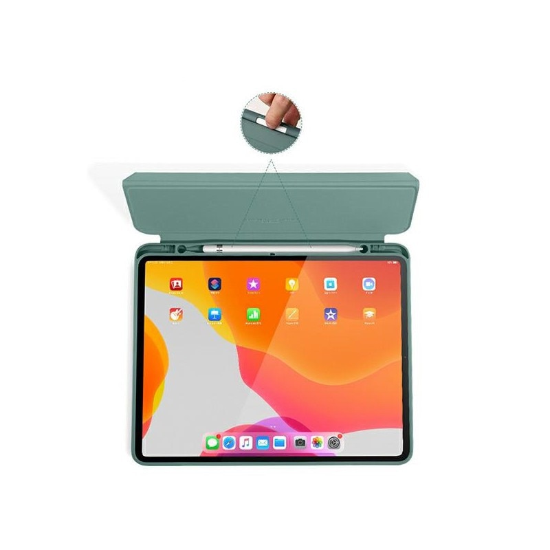 Husa Usams Winto Smartcase Compatibila Cu Ipad Air 4 2020 10.9" Verde