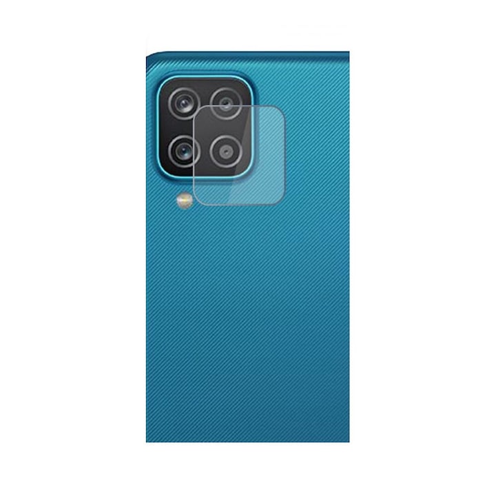 Folie protectie camera foto 3MK Flexible Glass compatibil cu Samsung Galaxy A12 (2020/2021) Set 4 bucati