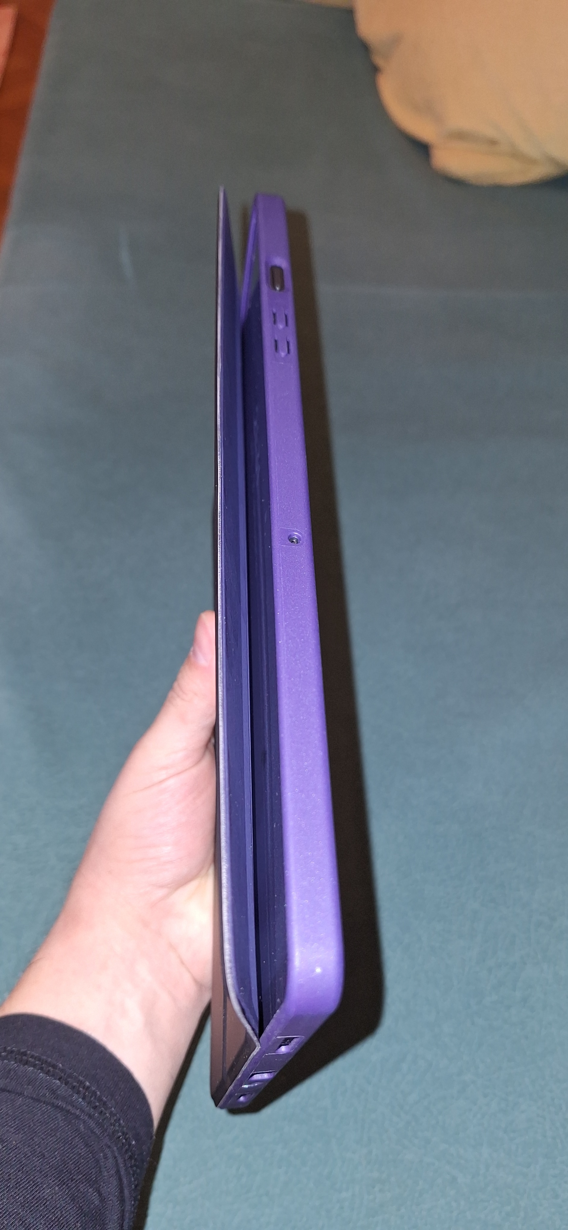 Husa de protectie tableta pentru Samsung Galaxy Tab A9 Plus, 11 inchi, 2023, cu protectie automata de somn, VIENOD, Negru