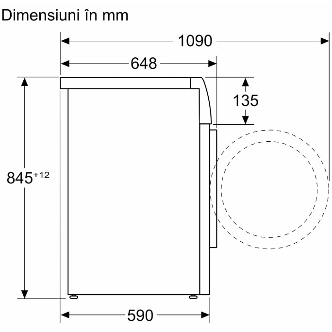 RESIGILAT: Masina de spalat rufe Bosch Seria 8 WGB25400BY, 10 kg, 1400 RPM, EcoSilence Drive, Iron Assist, Home Connect, Functie Anti-pete, Touch control, Iluminare interioara, Clasa A, 60 cm, Alb