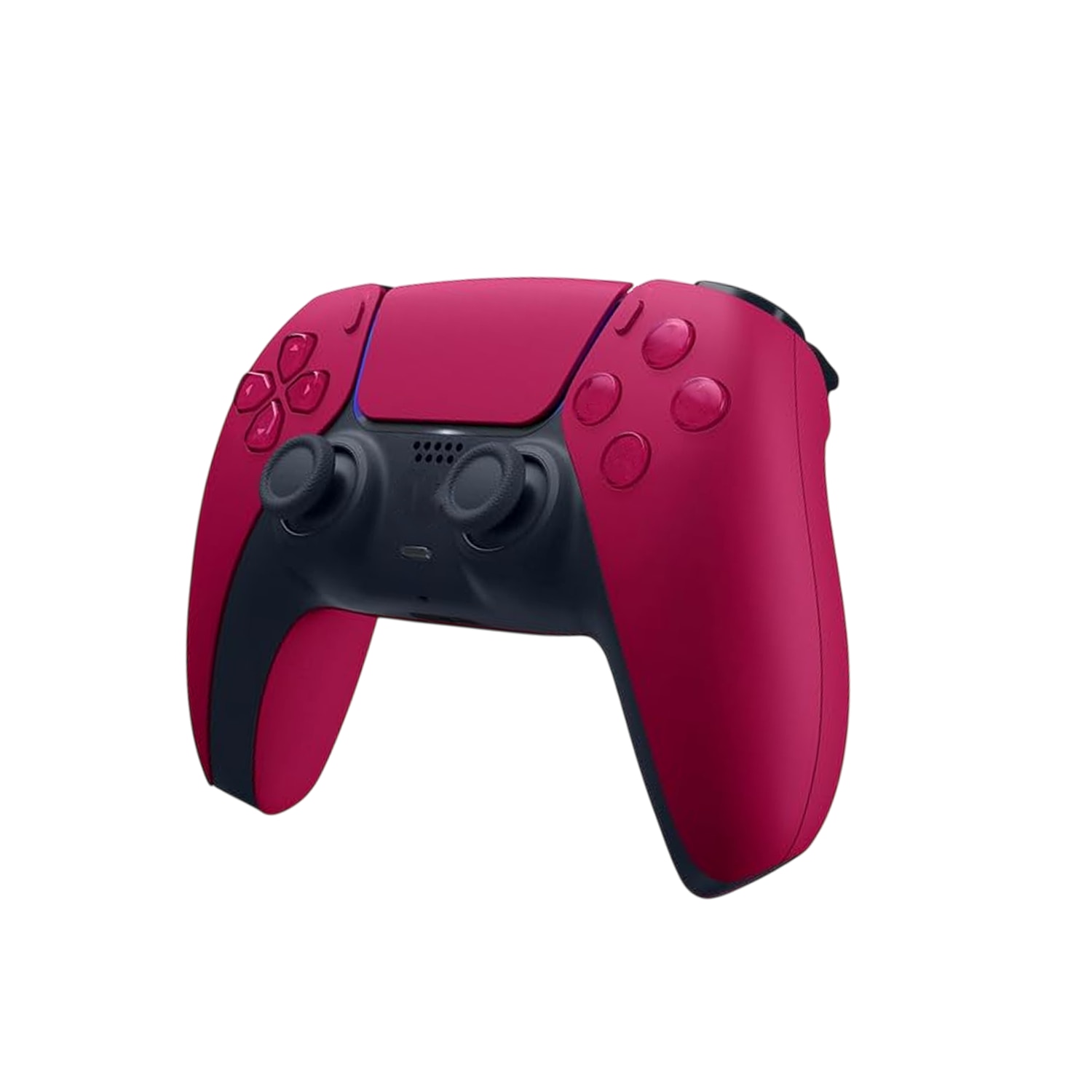 Controller Wireless Dual-Sense pentru PS5/PS4/PS4 PRO/PS4 SLIM, rosu inchis, senzor de miscare, incarcator dual inclus, HAPPY JOKER®