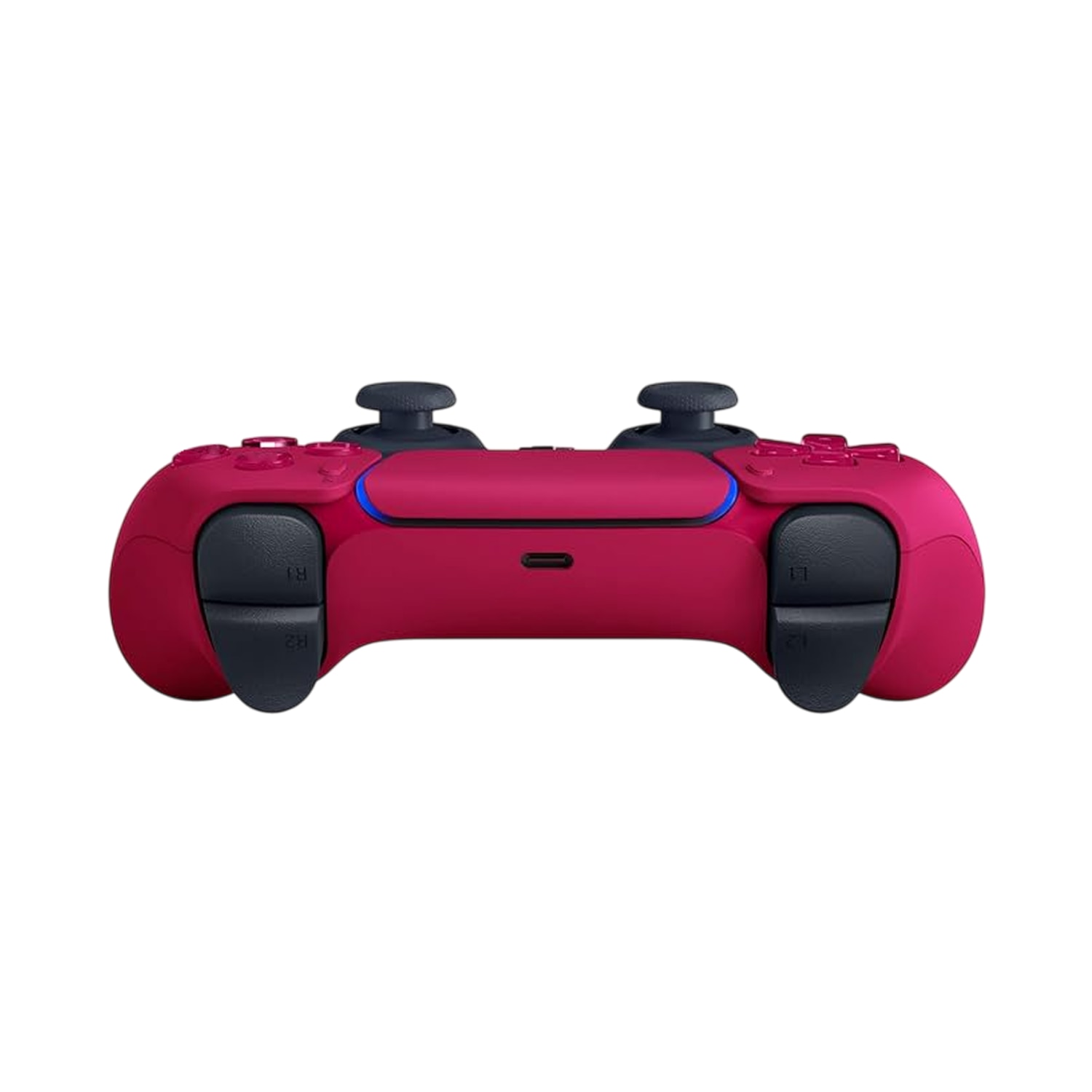Controller Wireless Dual-Sense pentru PS5/PS4/PS4 PRO/PS4 SLIM, rosu inchis, senzor de miscare, incarcator dual inclus, HAPPY JOKER®