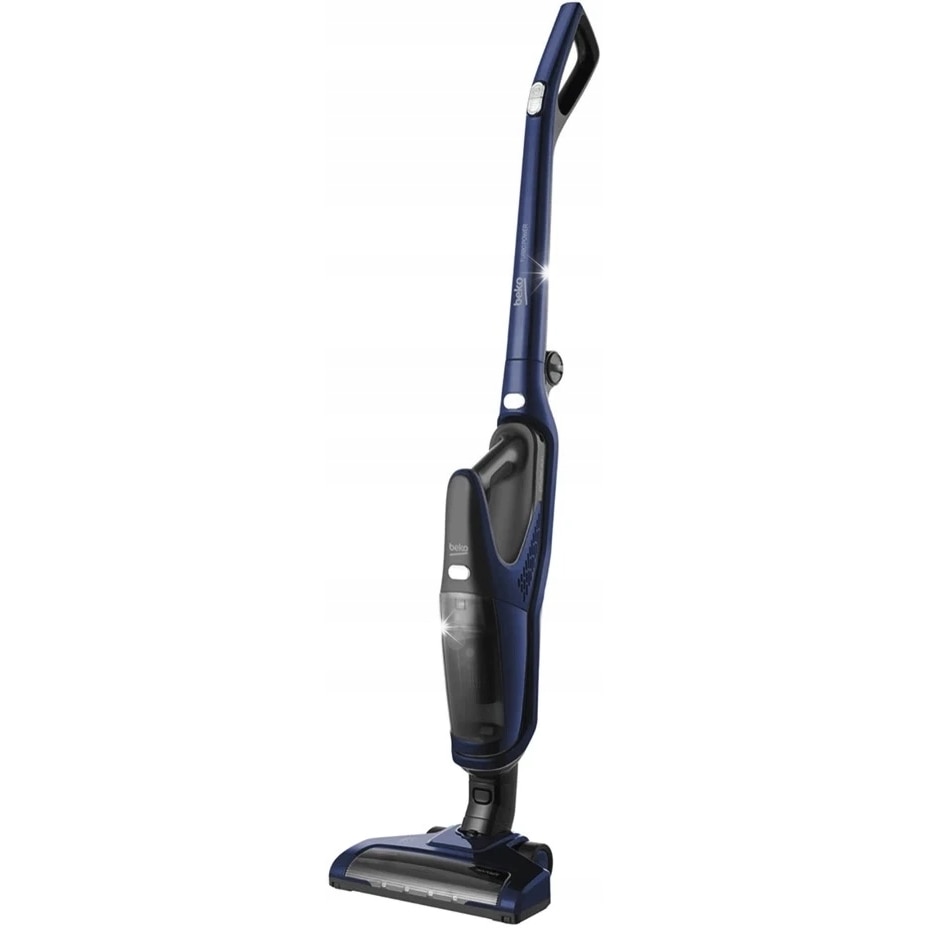 Aspirator vertical Beko VRT61821VD 2 in 1, 21.6 V, 70min, albastru, 122x27x22cm