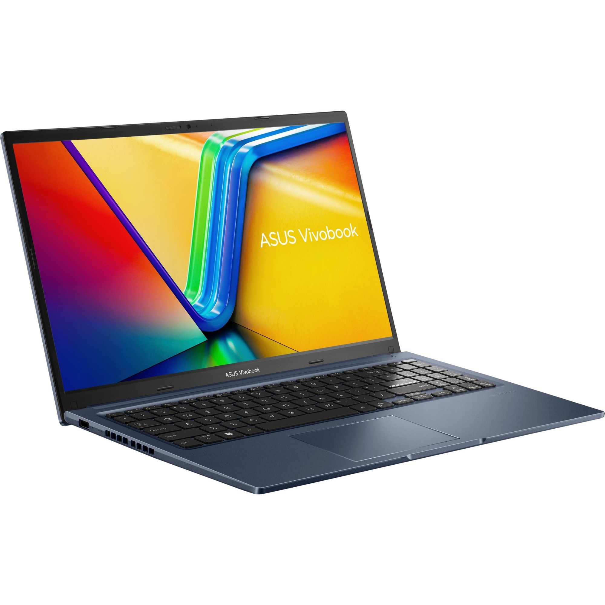 Laptop Asus Vivobook 15 M1502YA-BQ579, 15.6 inch 1920 x 1080, AMD Ryzen 7 5825U 8 C / 16 T, 3.2 GHz - 4.5 GHz, 4 MB 16 MB cache, 15 W, 16 GB DDR4, 512 GB SSD, AMD Radeon Graphics, Fara sistem de operare, Albastru