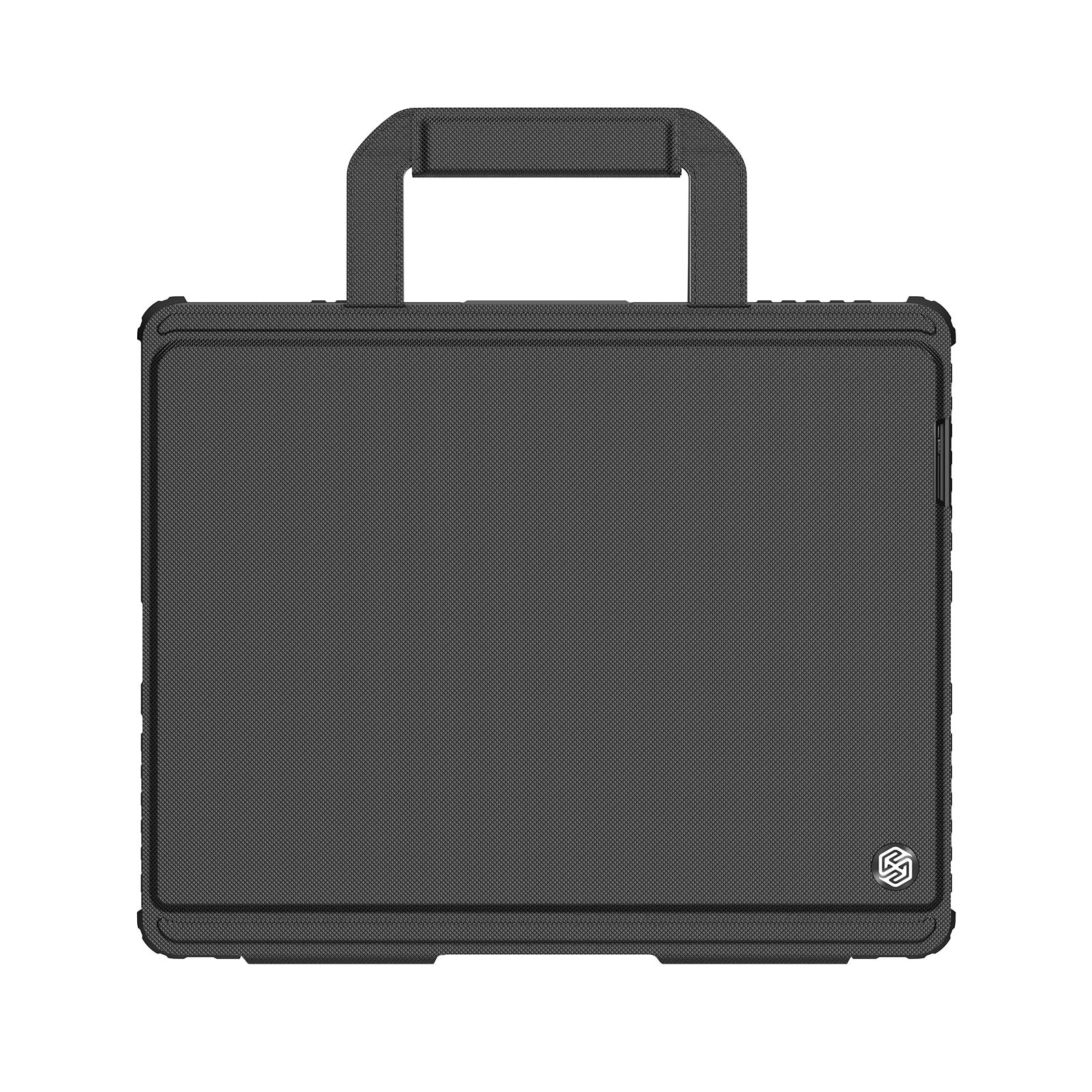 Husa cu tastura Nillkin Bumper GO pentru iPad Pro 12.9 2020/2021/2022/ Air 13 2024/2025, Backlit Version, neagra