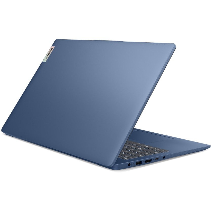 Laptop Lenovo IdeaPad Slim 3 15IAH8 cu procesor Intel® Core™ i5-12450H pana la 4.4 GHz, 15.6", Full HD, IPS, 8GB, 512GB SSD, Intel® UHD Graphics, No OS, Abyss Blue