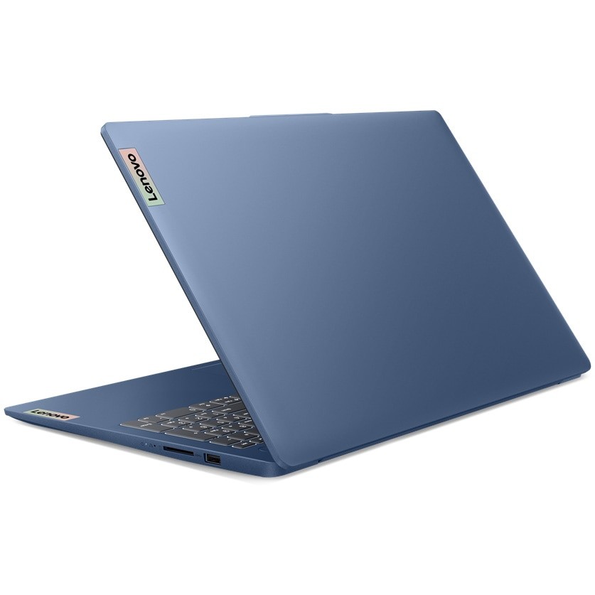 Laptop Lenovo IdeaPad Slim 3 15IAH8 cu procesor Intel® Core™ i5-12450H pana la 4.4 GHz, 15.6", Full HD, IPS, 8GB, 512GB SSD, Intel® UHD Graphics, No OS, Abyss Blue