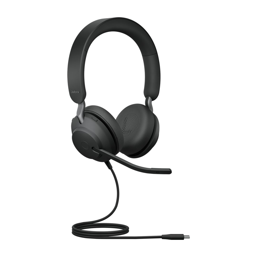Casti PC, Jabra, Microfon, USB, Negru