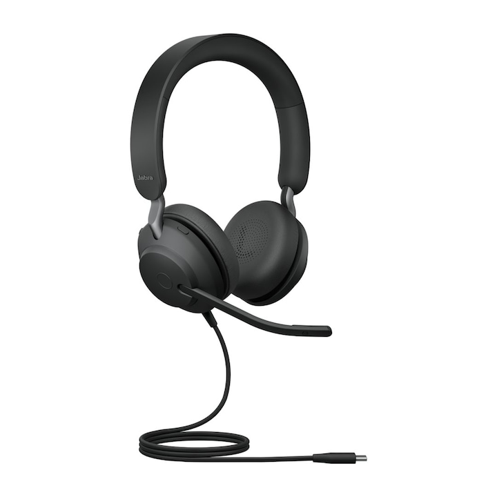 Casti PC, Jabra, Microfon, USB, Negru