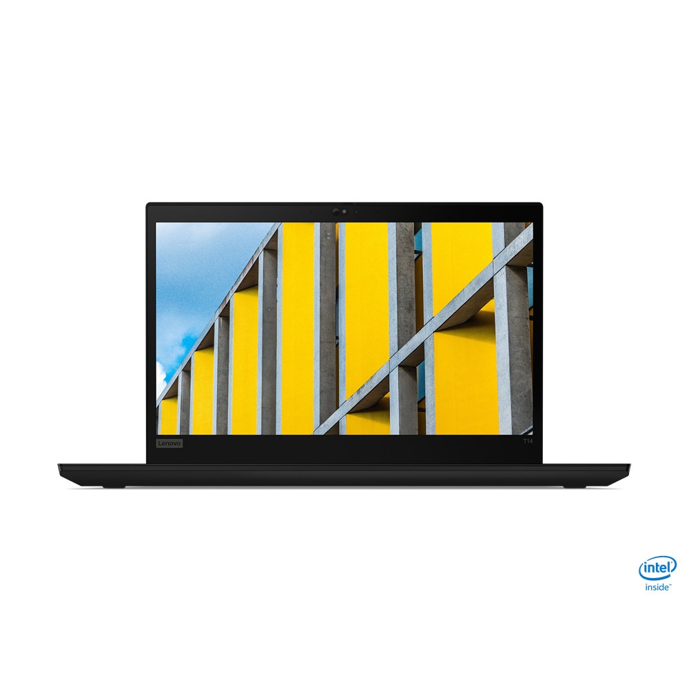Notebook, Lenovo, Intel Core i7-10610U CPU, 16 GB RAM, 512 GB SSD, Display multitouch Full HD, Windows 10 Pro HU/GB, Tastatura maghiara, Negru