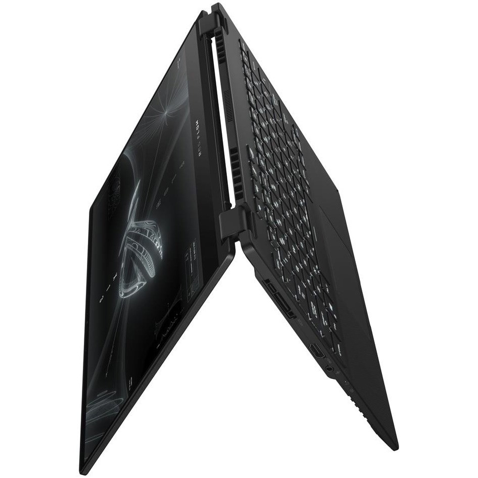 Laptop Gaming ASUS ROG Flow X13 GV301RE cu procesor AMD Ryzen™ 9 6900HS pana la 4.90 GHz, 13.4", UHD+, Touch, IPS, 32GB, 1TB SSD, NVIDIA® GeForce RTX™ 3050 Ti 4GB GDDR6 TGP 40W + ROG XG Mobile (GC32L with AMD Radeon™ RX6850M XT), Win 11 Home