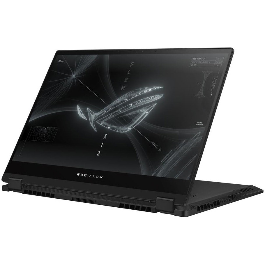 Laptop Gaming ASUS ROG Flow X13 GV301RE cu procesor AMD Ryzen™ 9 6900HS pana la 4.90 GHz, 13.4", UHD+, Touch, IPS, 32GB, 1TB SSD, NVIDIA® GeForce RTX™ 3050 Ti 4GB GDDR6 TGP 40W + ROG XG Mobile (GC32L with AMD Radeon™ RX6850M XT), Win 11 Home