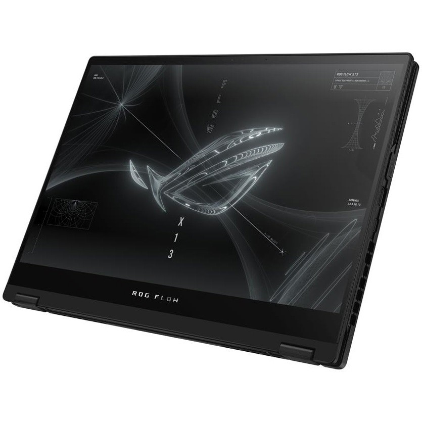 Laptop Gaming ASUS ROG Flow X13 GV301RE cu procesor AMD Ryzen™ 9 6900HS pana la 4.90 GHz, 13.4", UHD+, Touch, IPS, 32GB, 1TB SSD, NVIDIA® GeForce RTX™ 3050 Ti 4GB GDDR6 TGP 40W + ROG XG Mobile (GC32L with AMD Radeon™ RX6850M XT), Win 11 Home