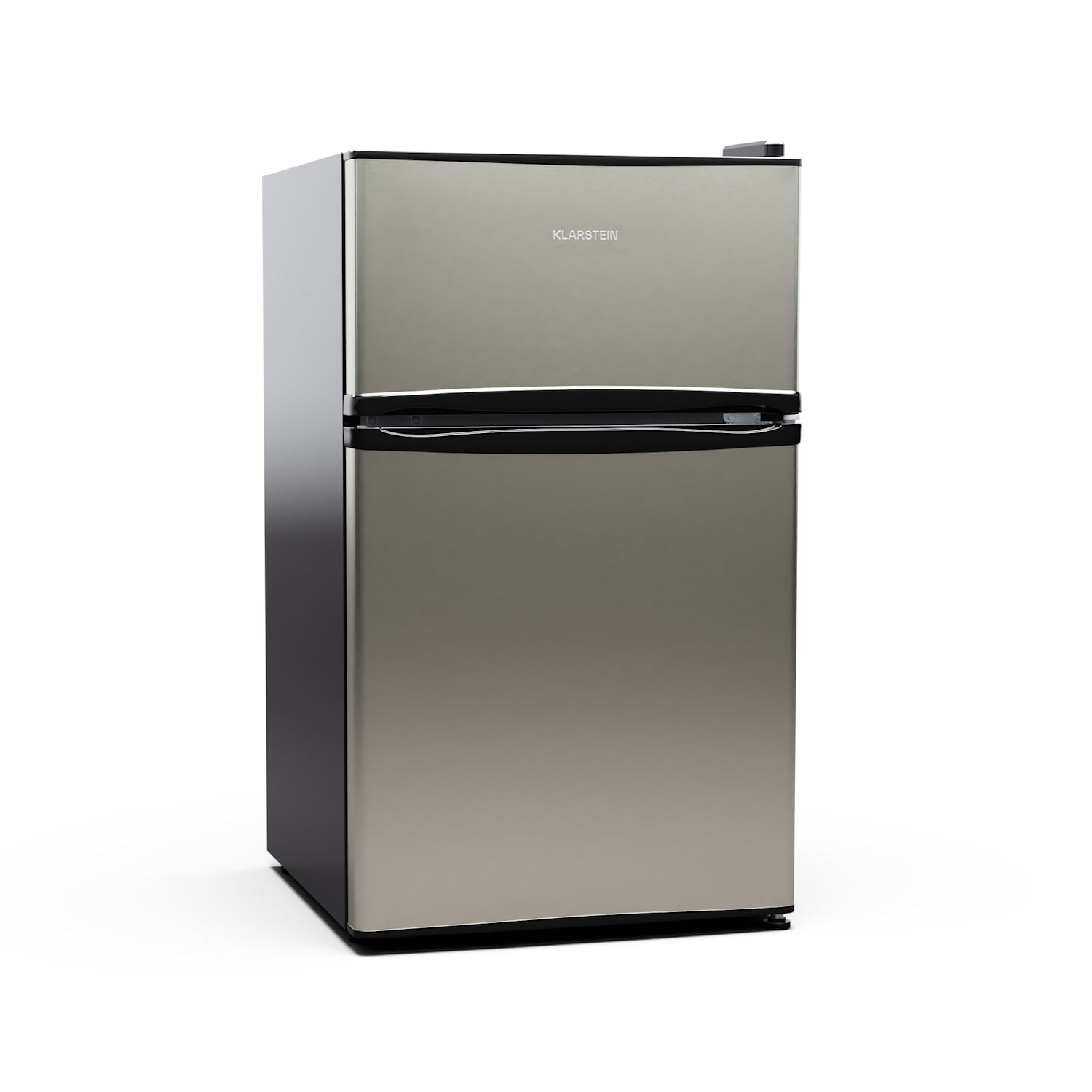 Klarstein, Big Daddy Cool, Frigider-Congelator, 61/25 L, 2 Nivele, Otel Inoxidabil