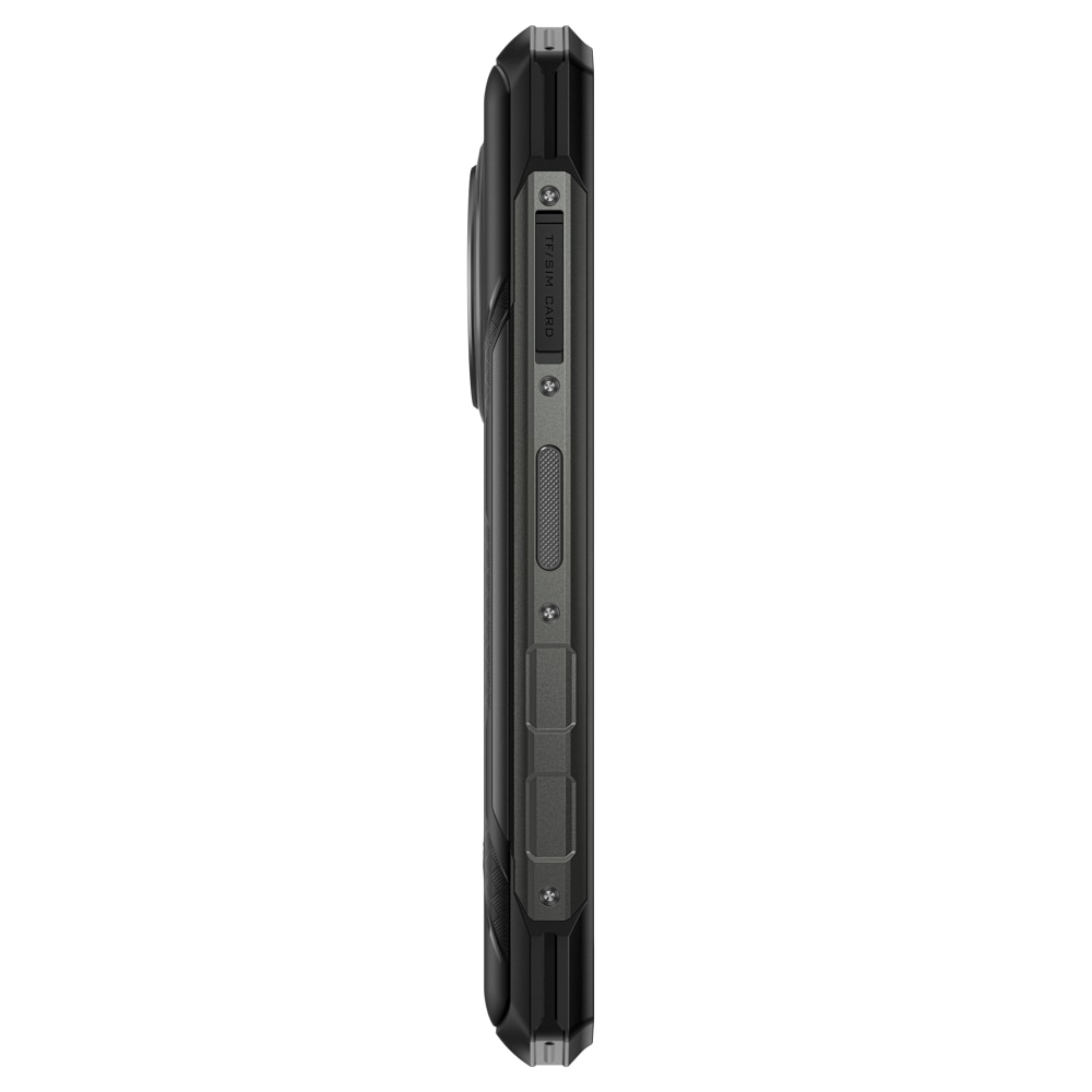 Telefon mobil Doogee Fire 5, 4G, Dual SIM, 6.6-inch IPS 90Hz, Octa-Core, 12GB RAM, 64GB, NFC, 13000mAh, Senzor Amprenta Lateral, IP68/IP69K, Android 15, Gray