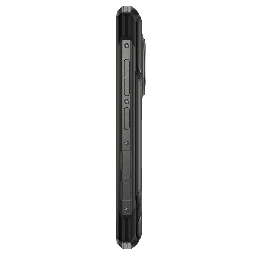Telefon mobil Doogee Fire 5, 4G, Dual SIM, 6.6-inch IPS 90Hz, Octa-Core, 12GB RAM, 64GB, NFC, 13000mAh, Senzor Amprenta Lateral, IP68/IP69K, Android 15, Gray