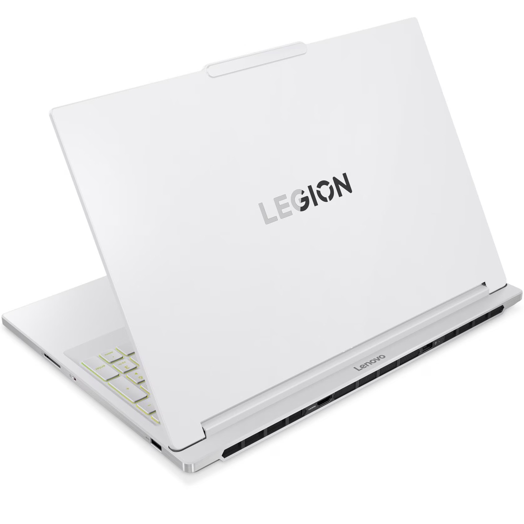 Laptop Gaming Lenovo Legion 7 16IAX10 cu procesor Intel Core™ Ultra 9 275HX pana la 5.4GHz, 16" WQXGA, OLED, 240Hz, 32GB DDR5 RAM, 1TB SSD, NVIDIA® GeForce RTX™ 5070 8GB GDDR7, No OS, Glacier White, 3y on-site Premium Care