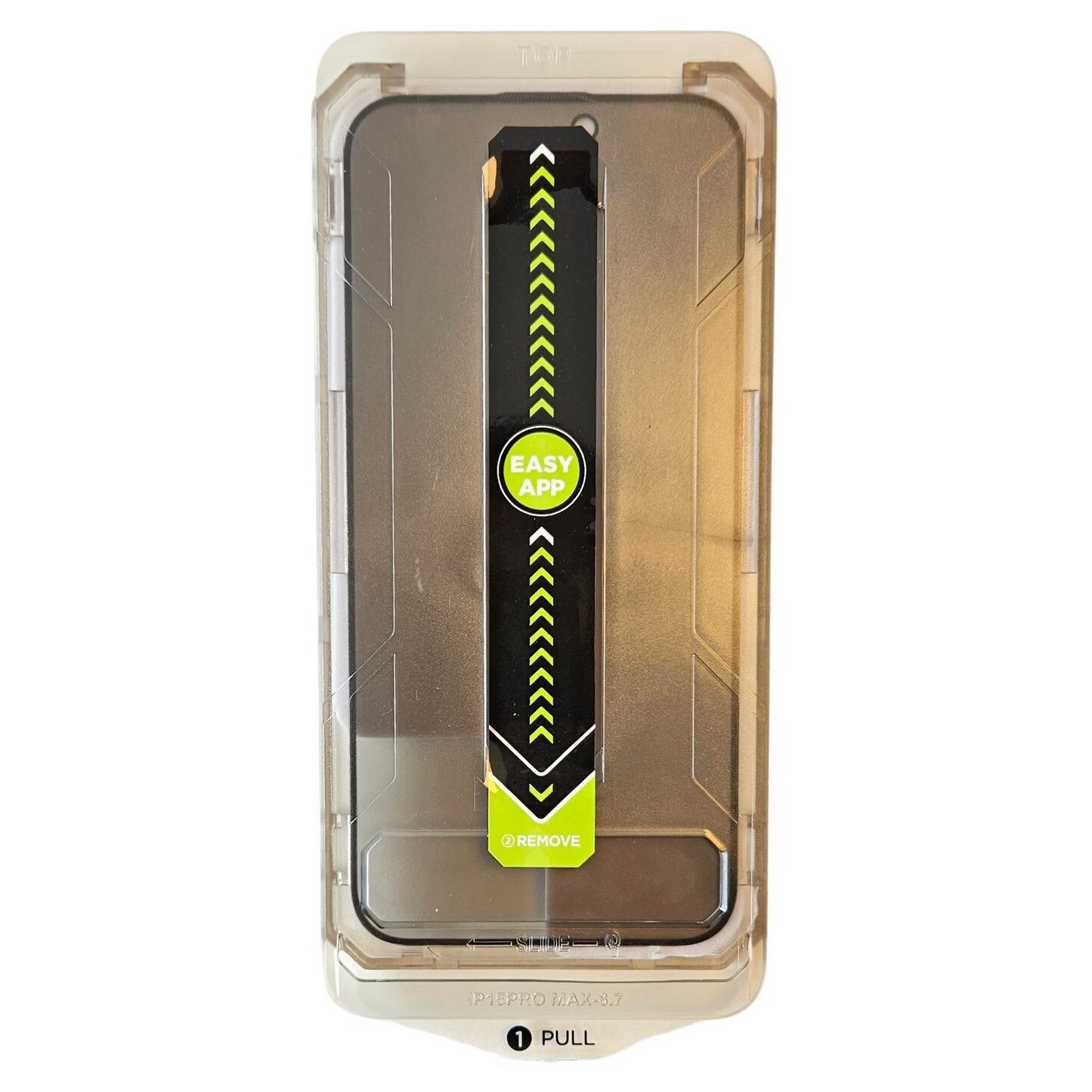 Folie sticla pentru Iphone 17, Iphone 16 PRO Transparenta, Sticla securizata 0.33mm, Anti-Spy, Anti-amprenta cu margini negre 6.3", instalare usoara si rapida cu dispozitiv de potrivire automata in 30 sec cu Easy Install Kit, protectie telefon, RikBo®