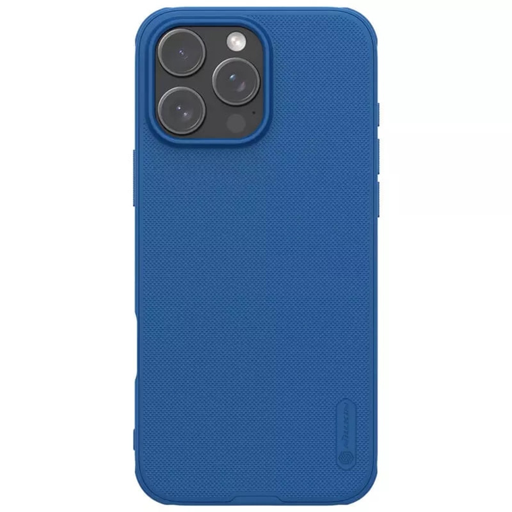 Carcasa Nillkin Frosted Shield Pro Magnetic compatibila cu iPhone 16 Pro Blue