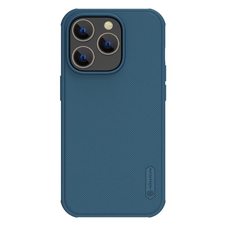 Carcasa Nillkin Frosted Shield Pro Magnetic compatibila cu iPhone 16 Pro Blue