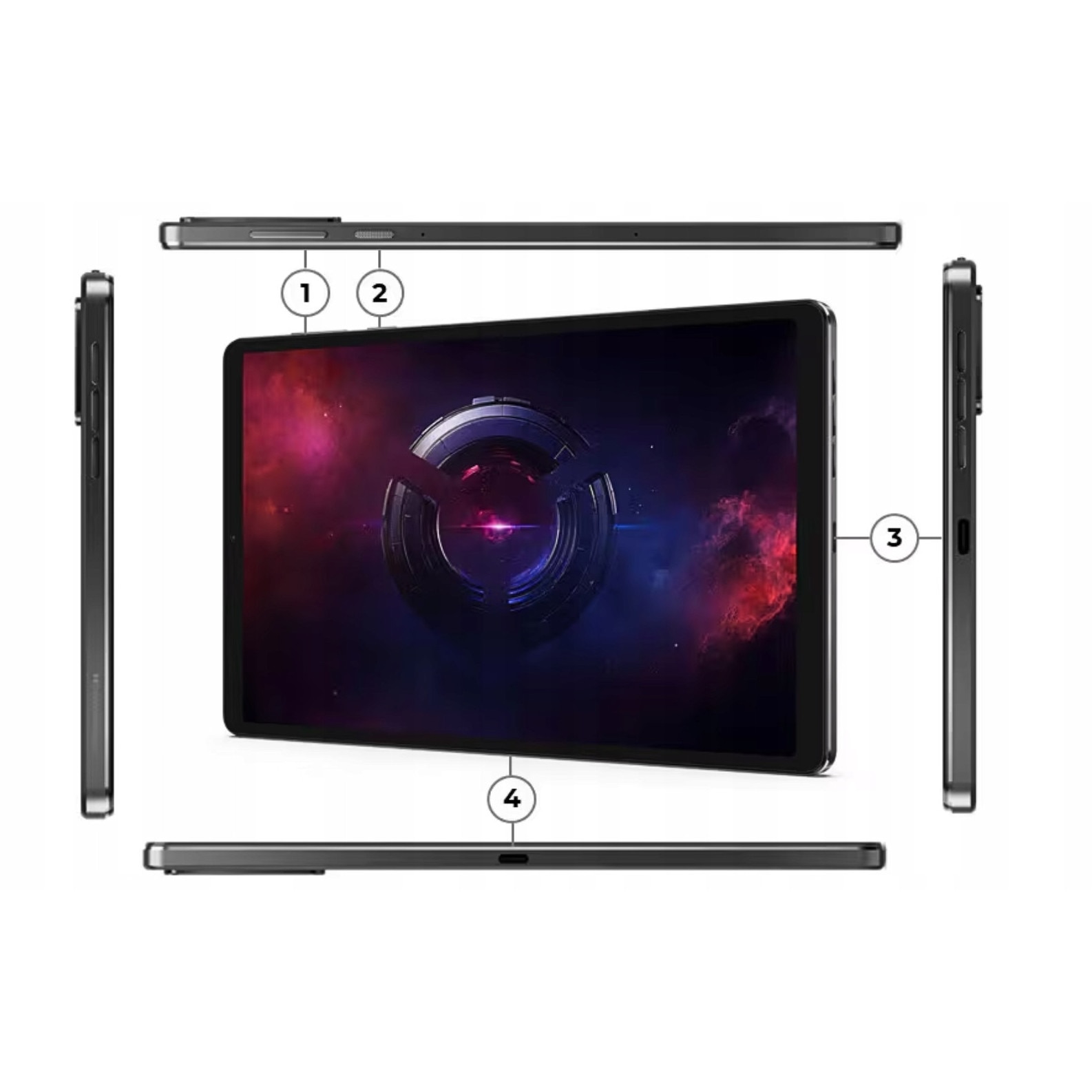 Tableta Lenovo Legion Tab G3, Snapdragon 8, 12 GB RAM, 256 GB, 8.8", WQXGA, 165 Hz, Gaming
