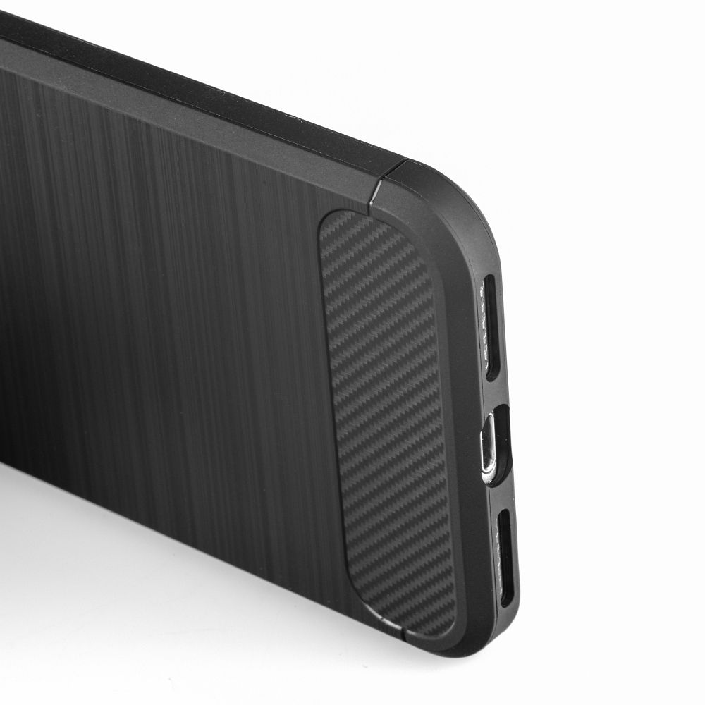 Husa Flexibila Antisoc Carbon pentru Samsung Galaxy A52 4G / A52 5G / A52s 5G, Negru