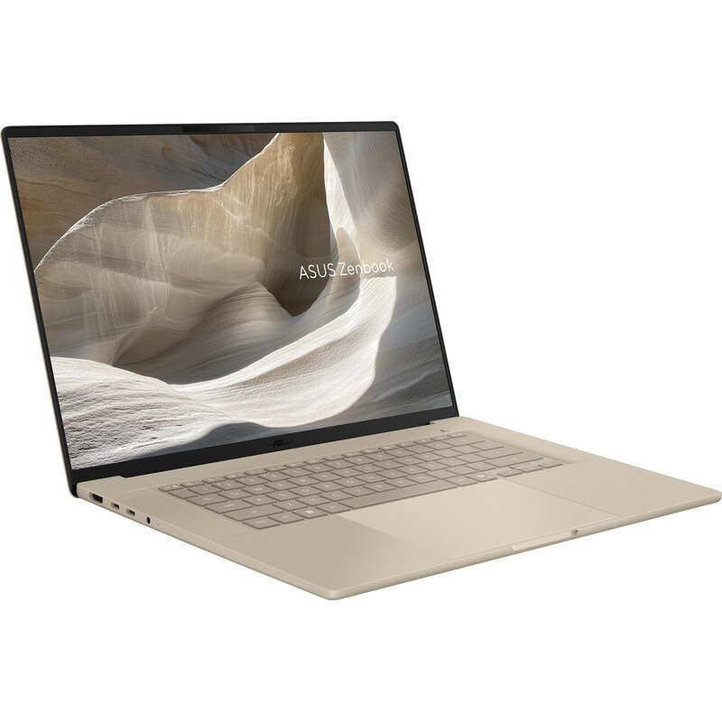 Ultrabook ASUS Zenbook A16 UX3607OA Procesor Qualcomm Snapdragon X2 Elite Extreme X2E-94-100, 16" 3K OLED 120Hz, 48GB LPDDR5X, 1TB SSD, Qualcomm Adreno, Win11 Home, Bej