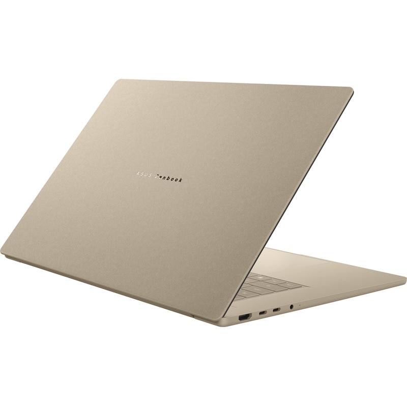 Ultrabook ASUS Zenbook A16 UX3607OA Procesor Qualcomm Snapdragon X2 Elite Extreme X2E-94-100, 16" 3K OLED 120Hz, 48GB LPDDR5X, 1TB SSD, Qualcomm Adreno, Win11 Home, Bej