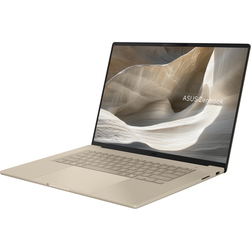 Ultrabook ASUS Zenbook A16 UX3607OA Procesor Qualcomm Snapdragon X2 Elite Extreme X2E-94-100, 16" 3K OLED 120Hz, 48GB LPDDR5X, 1TB SSD, Qualcomm Adreno, Win11 Home, Bej