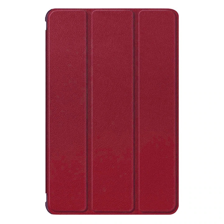 Husa tableta din piele pentru Apple iPad Pro 11 (2024), Protectie Completa, Functie de Stand, Rosu