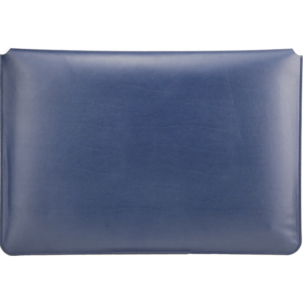 Husa din piele cu suport pentru MacBook Pro 13, MacBook Air 13, SwitchEasy EasyStand (albastru)