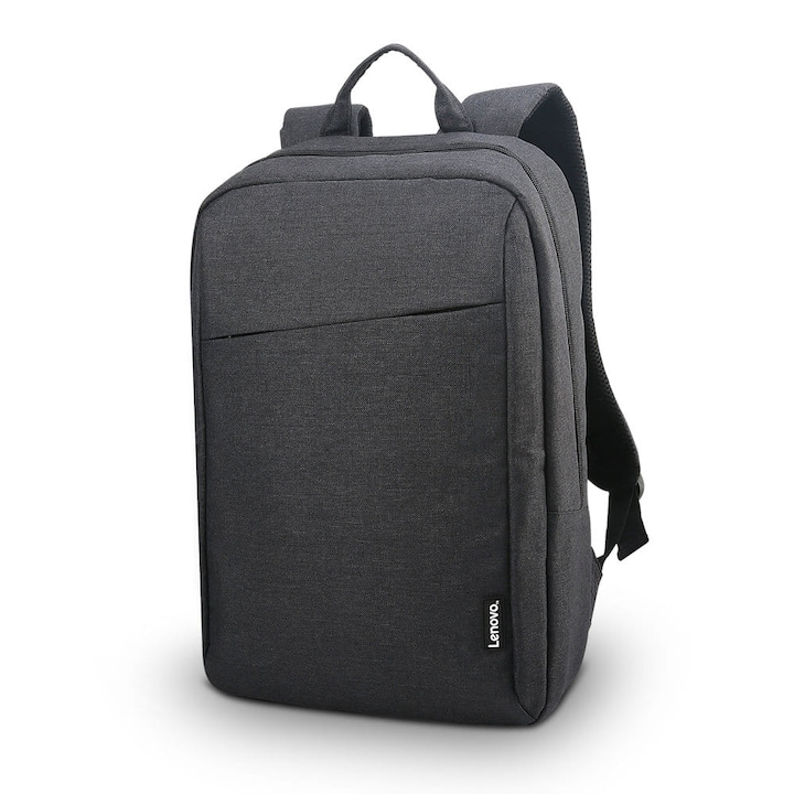 Rucsac laptop Lenovo B210, 15.6", rezistent la apă, căptușit, negru