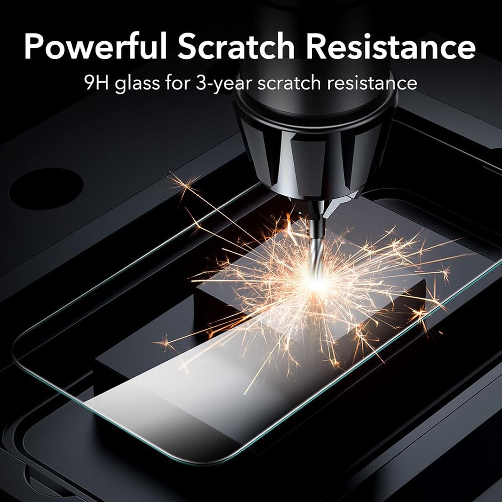 Folie pentru iPhone 17 Pro (set 3) - ESR Tempered Glass - Clear