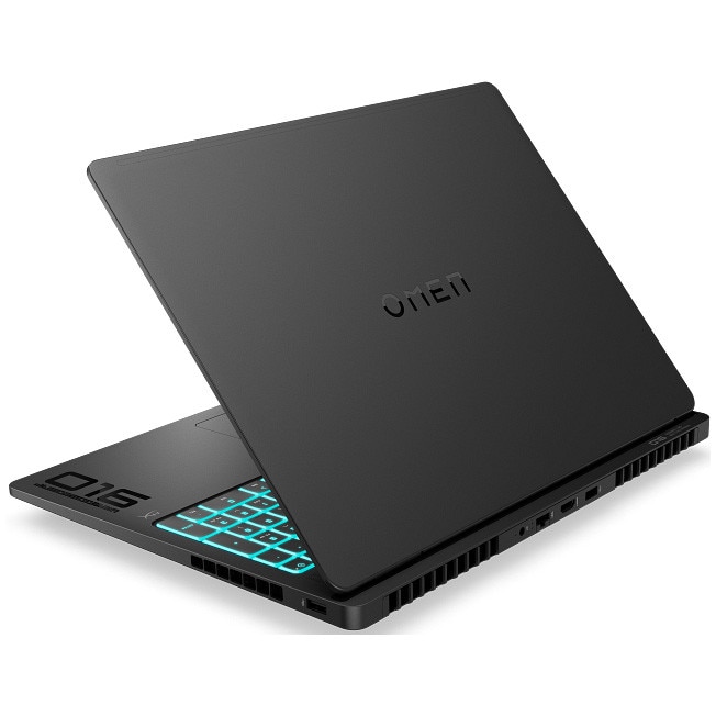 Laptop Gaming HP Omen 16-ak0014nn cu procesor AMD Ryzen™ AI 9 HX 375 pana la 5.1GHz, 16.0", 2.5K, 16GB DDR5 RAM, 1TB SSD, NVIDIA® GeForce RTX™ 5070 8GB GDDR7, Free DOS, Shadow Black