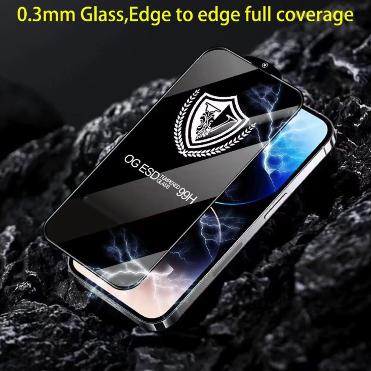 Folie Sticla Securizata, Flippy, compatibila cu Apple iPhone 16 Pro, Sticla, Super HD Glass, Anti-static, Margini Negre, 99H OG, Transparent