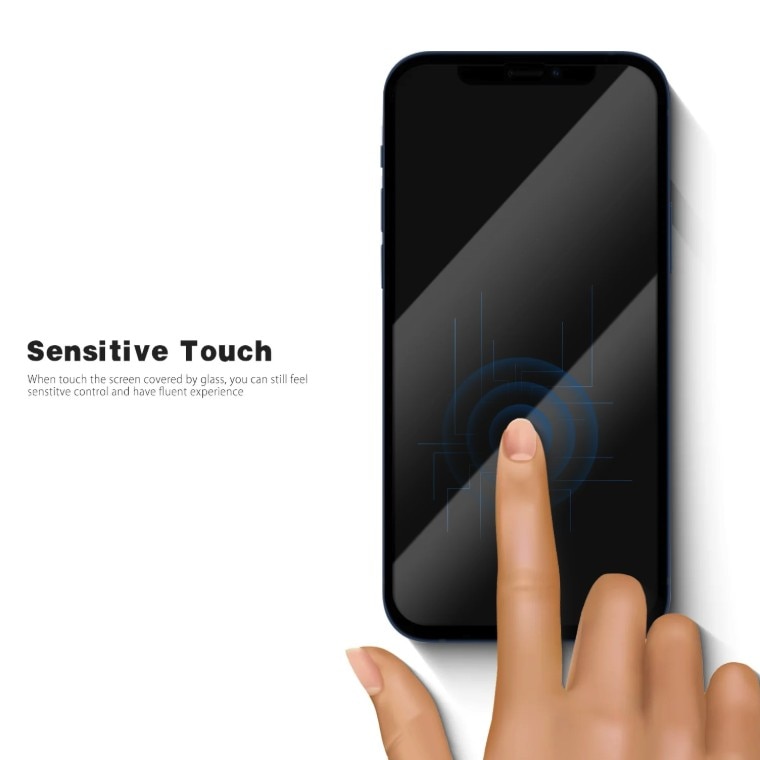 Folie Sticla Securizata, Flippy, compatibila cu Apple iPhone 16 Pro, Sticla, Super HD Glass, Anti-static, Margini Negre, 99H OG, Transparent