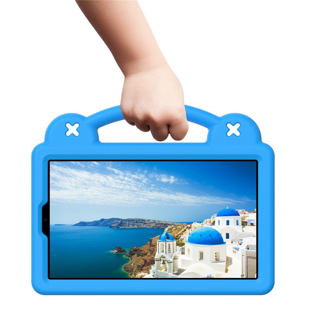 Husa tableta XGSM, Lenovo Tab One, modele vesele, albastra, cu suport