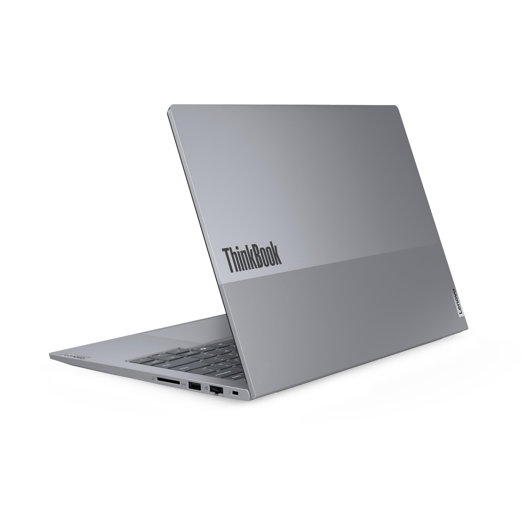 Laptop Lenovo ThinkBook 14 G7 21MS007YPB, 14 inch 1920 x 1200, Intel Core Ultra 5 125U 12 C / 14 T, 1.3 GHz - 4.3 GHz, 12 MB cache, 16 GB DDR5, 512 GB SSD, Intel Graphics, Windows 11 Pro, Gri