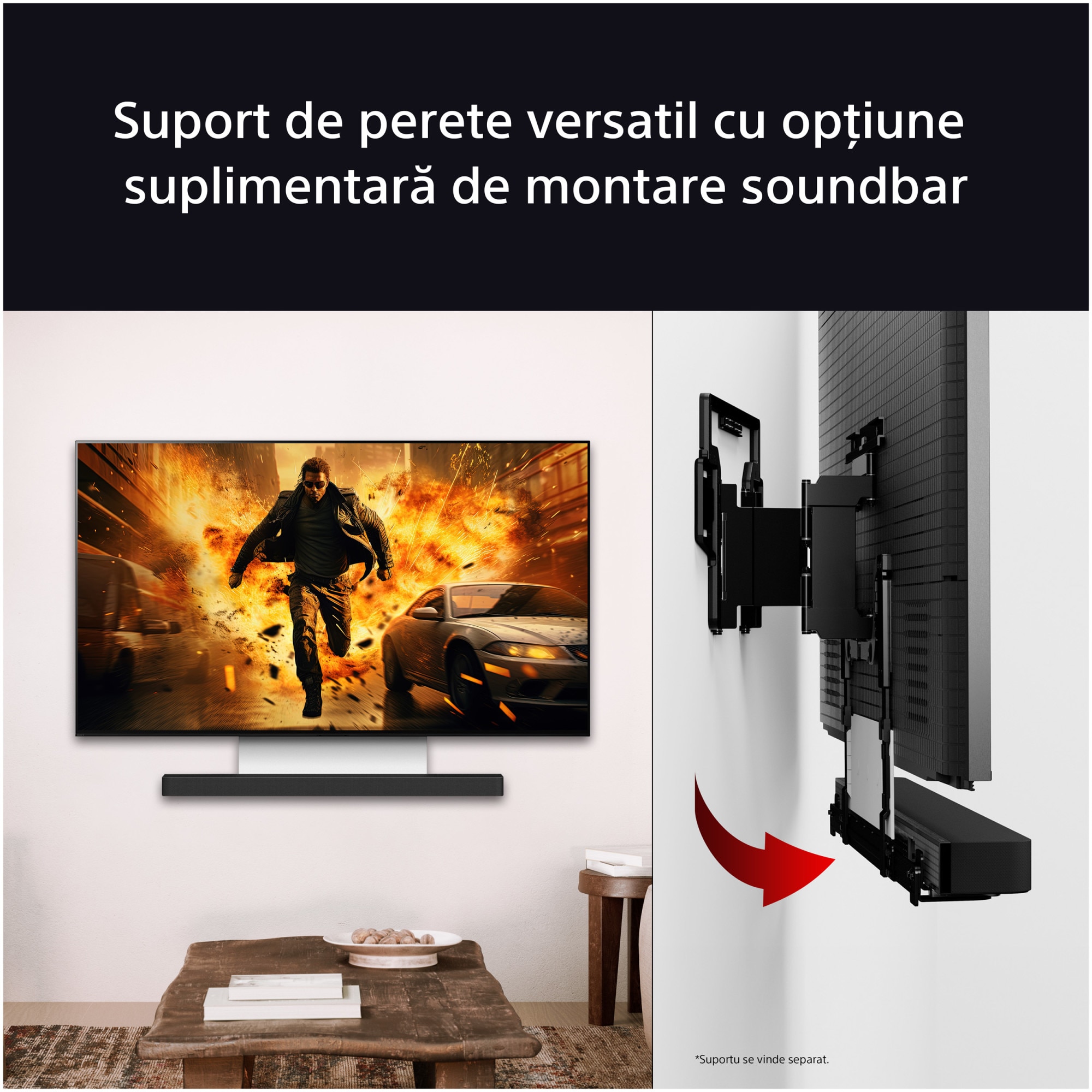 RESIGILAT: Televizor Sony BRAVIA 7 QLED XR l Mini LED 65XR70, 164 cm, Smart Google TV, 4K Ultra HD, 100 Hz, Clasa D
