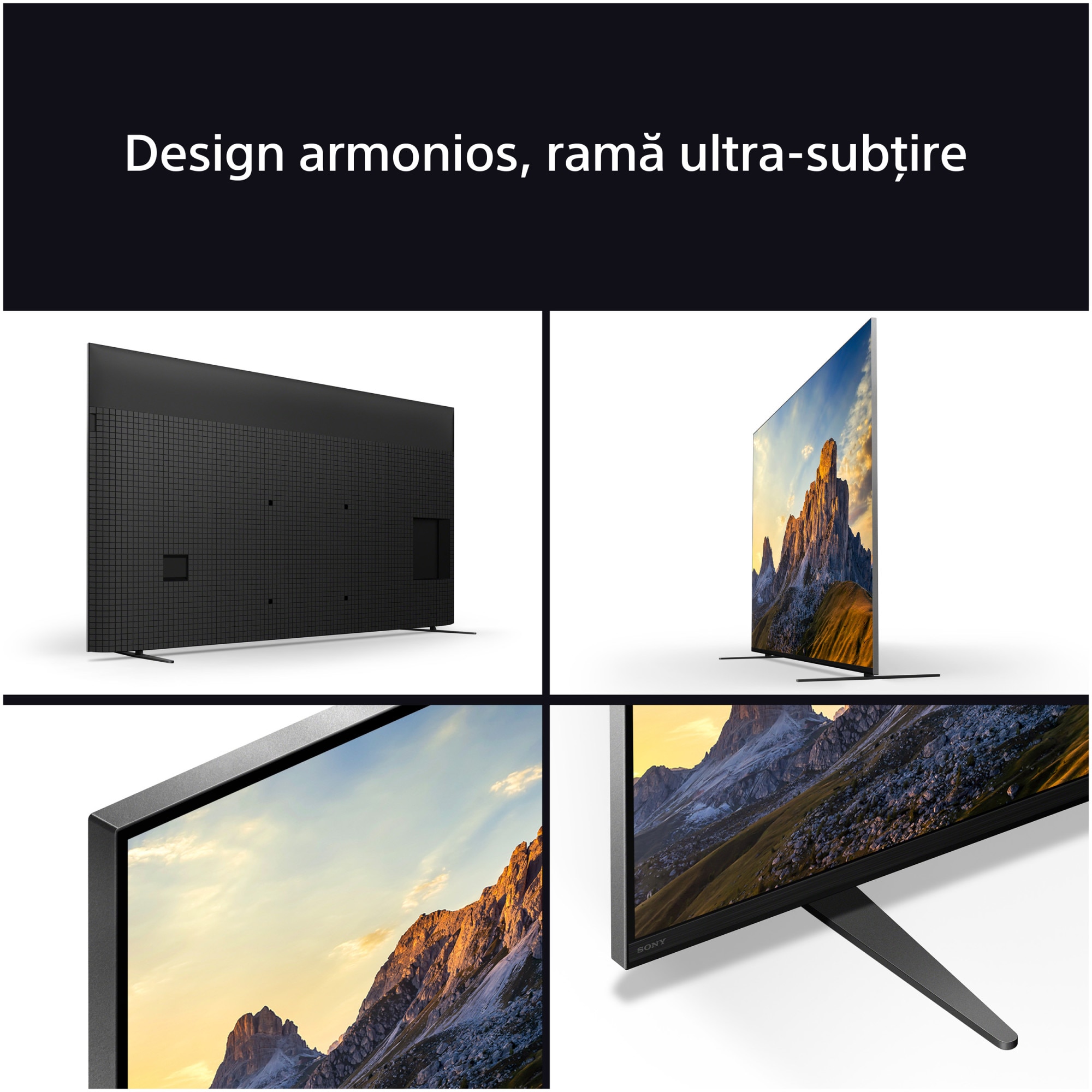 RESIGILAT: Televizor Sony BRAVIA 7 QLED XR l Mini LED 65XR70, 164 cm, Smart Google TV, 4K Ultra HD, 100 Hz, Clasa D